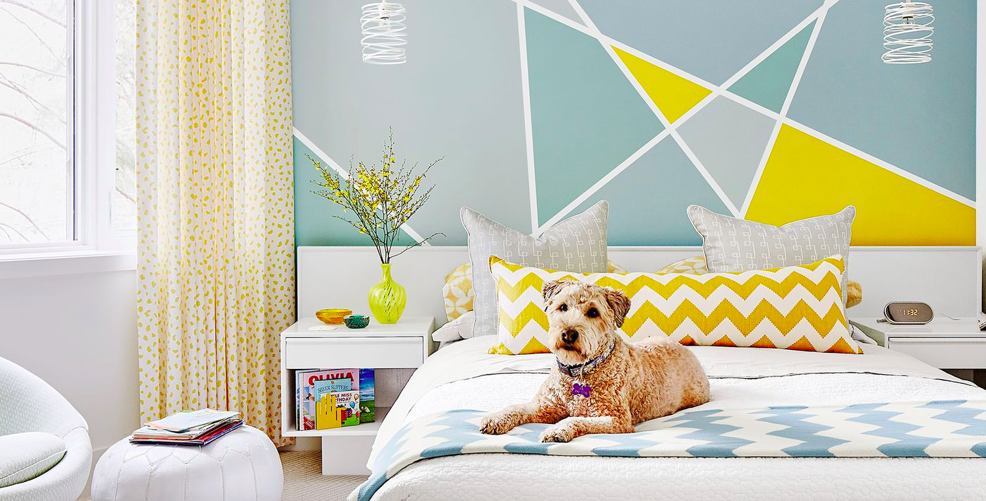 5 ý tưởng sơn tường từ đơn giản đến độc đáo cho căn phòng bừng sức sống