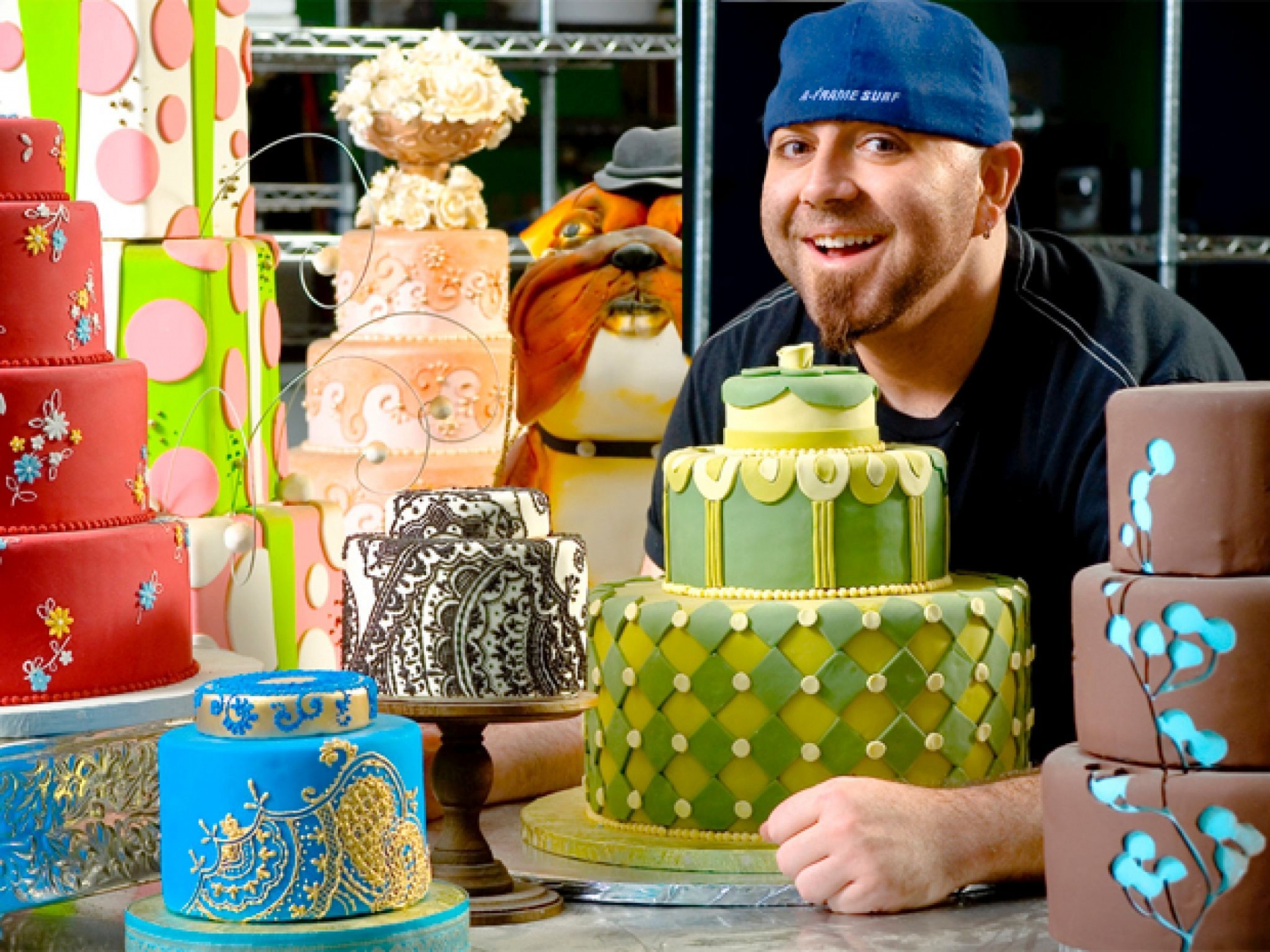 Duff Goldman - đầu bếp bánh nổi tiếng, host của chương trình 'Ace of Cakes' và những chiếc bánh fondant đặc sắc.