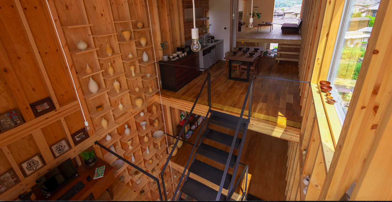 Ngôi nhà gỗ 4 tầng có hẳn bảo tàng riêng của nghệ nhân gốm Nhật Bản