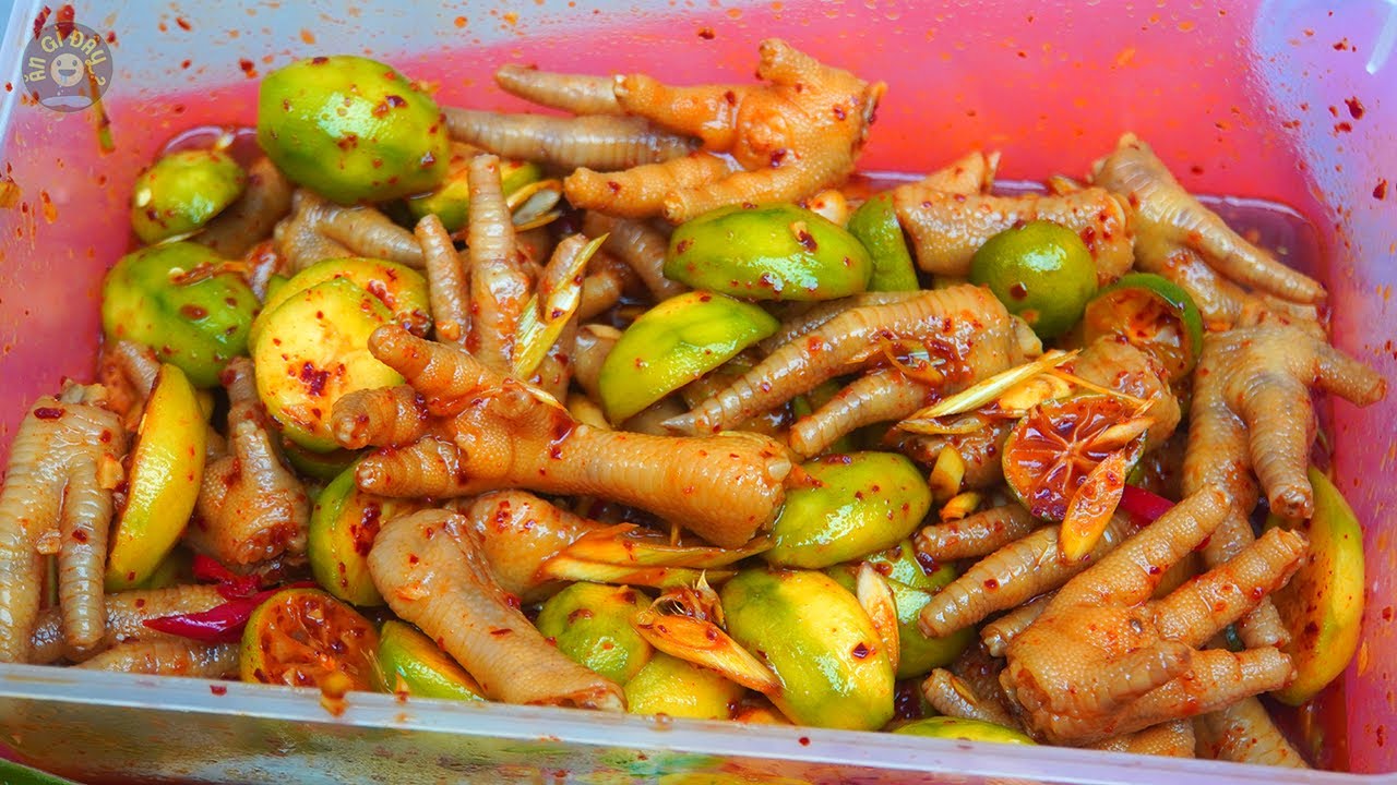 Cách làm chân gà tắc sốt Thái ngon bất bại khiến chị em đua nhau  chia sẻ