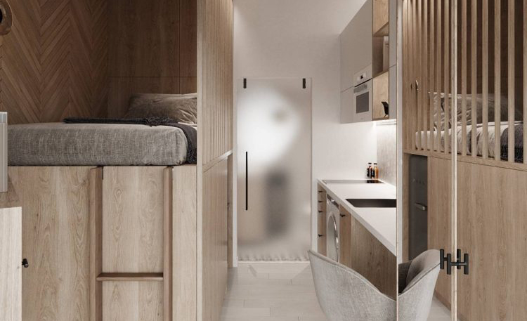 Căn‌ ‌hộ‌ ‌11m² sang chảnh chứng minh sáng tạo quan trọng hơn diện tích‌