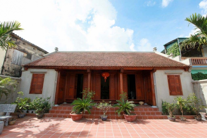 Nhà 3 gian 2 chái - kiến thúc nhà truyền thống có tính ứng dụng rất cao của Bắc Bộ