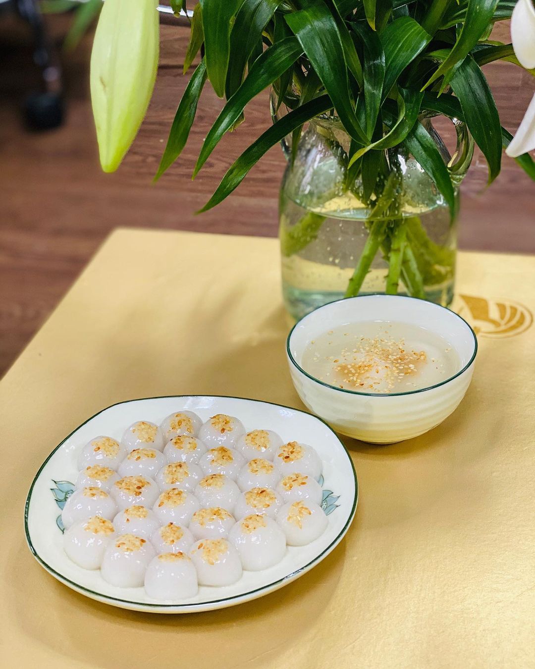 Bánh trôi, bánh chay là những món bánh gắn liền với Tết Hàn thực của người Việt. Ảnh: hachixxi