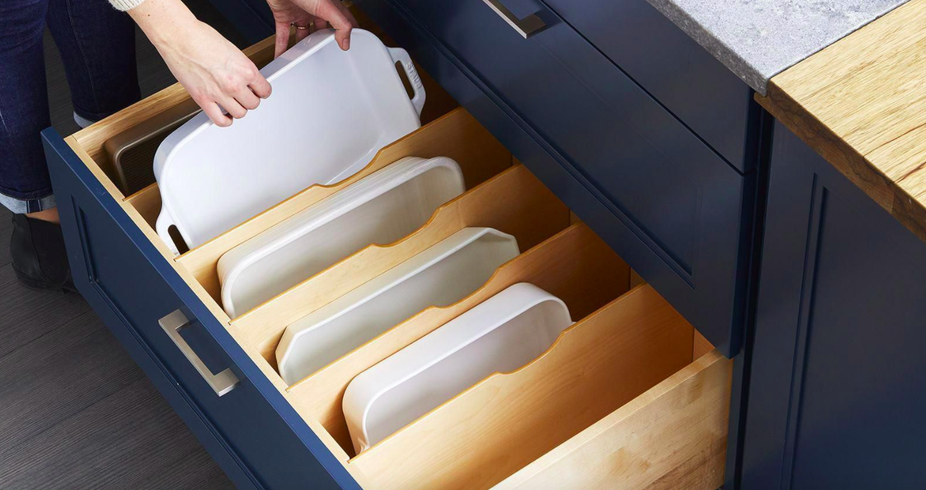 4 thiết kế ngăn kéo đáp ứng nhu cầu lưu trữ bếp khiến bà nội trợ mê tít