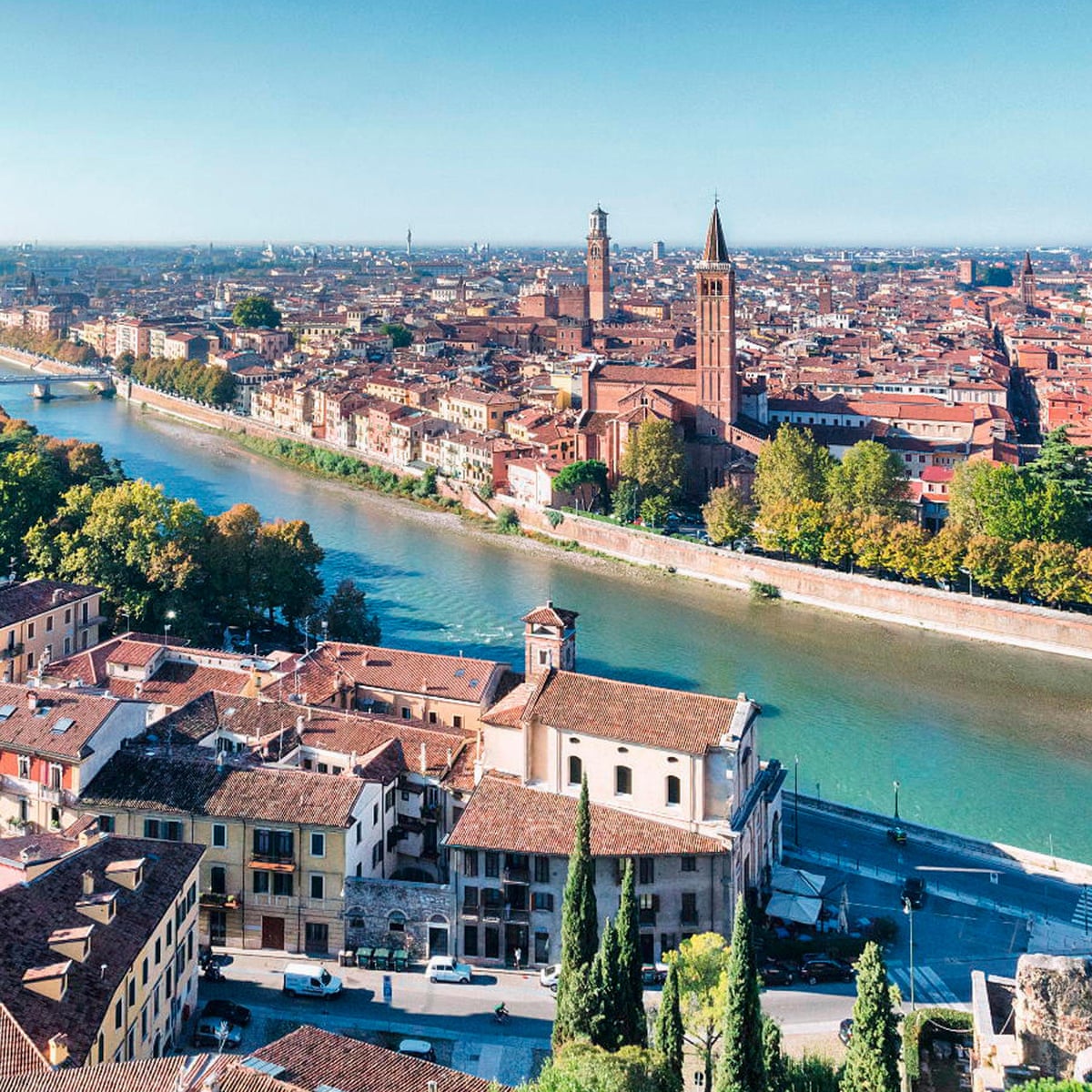 Verona, thành phố của Romeo và Juliet, của tình yêu và sự lãng mạn! 
