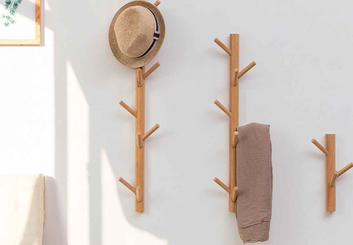 10 mẫu thiết kế móc treo quần áo vừa gọn vừa xinh cho phòng thêm ngăn nắp
