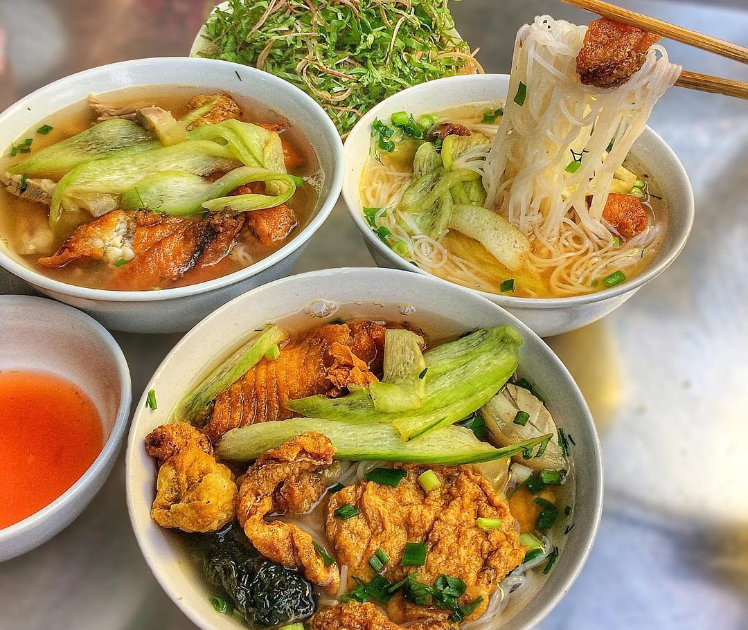 Bún cá cay, món ăn mang đậm hương vị đặc trưng của đất Cảng