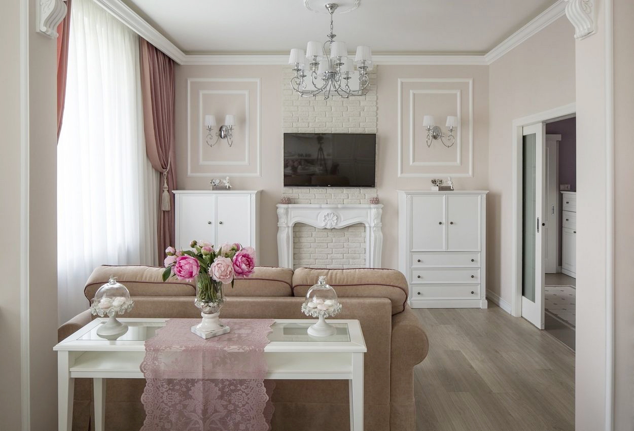 Căn hộ 55m² với phong cách cổ điển sang trọng nhưng không kém phần ngọt ngào, quyến rũ