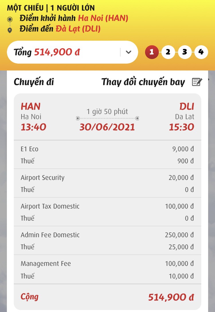 Ngoài tiền vé, giá vé máy bay còn bao gồm rất nhiều loại phí.