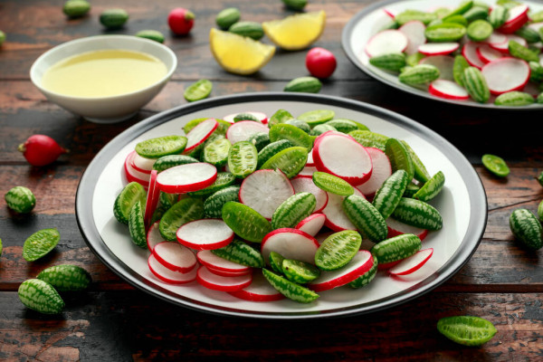 Cucamelon, loại 'dưa hấu tí hon làm salad rất ngon lại dễ trồng ở nhà