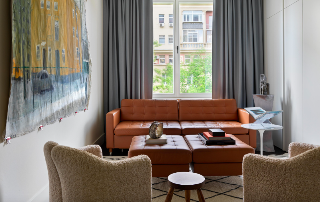 Ngắm căn hộ 85m² trong tòa nhà hơn 80 năm tuổi vừa cổ điển vừa hiện đại