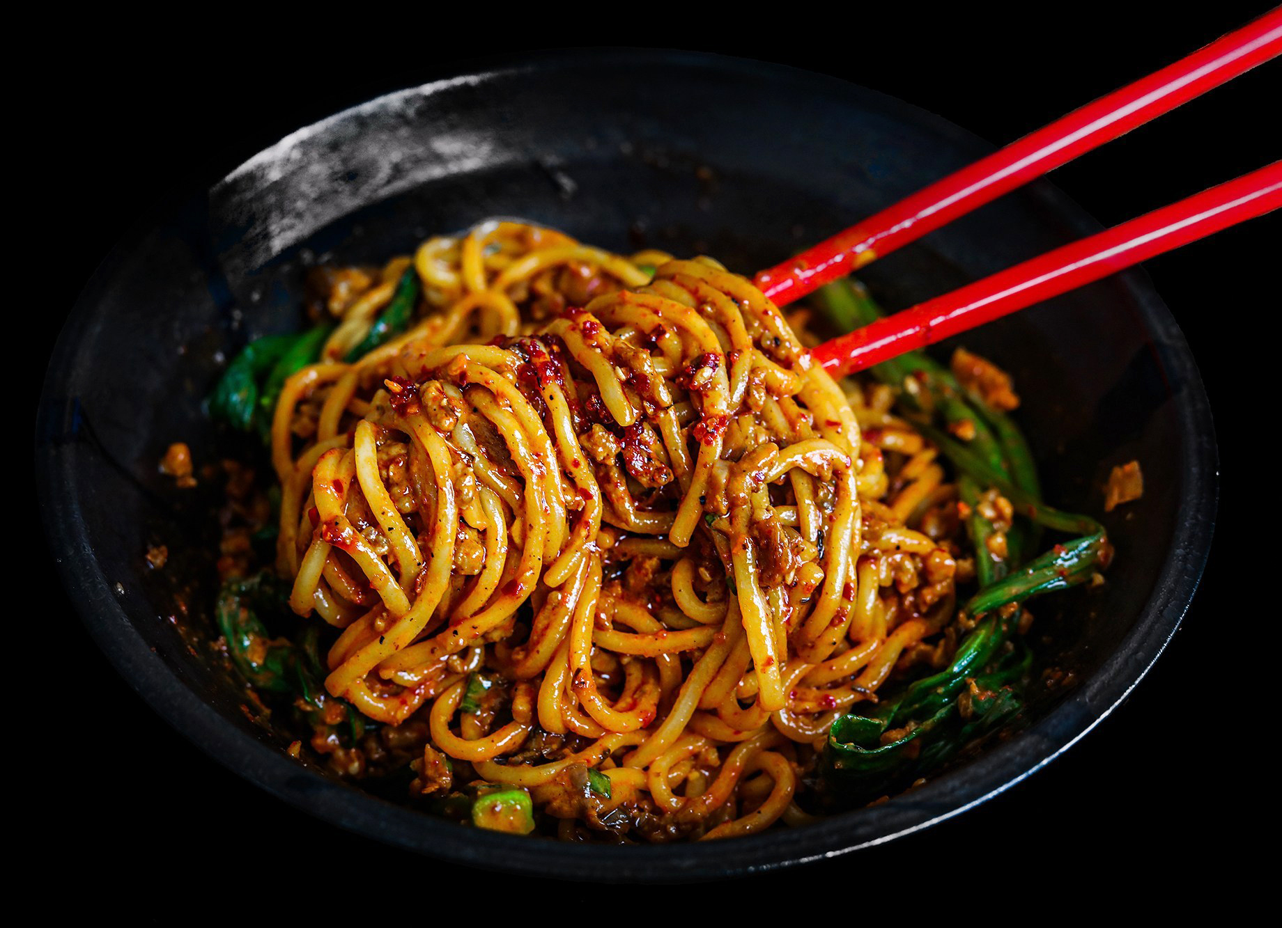 Mì Dan Dan Tứ Xuyên, món “Spaghetti Trung Hoa” khiến bạn “chảy nước mắt” với vị cay nồng đặc trưng	 