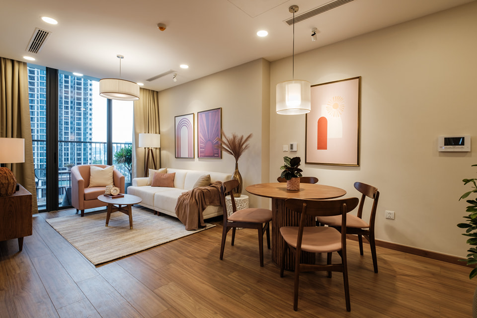 Căn hộ 60m² ấm áp của cô nàng độc thân mộng mơ tại Quận 7, Sài Gòn