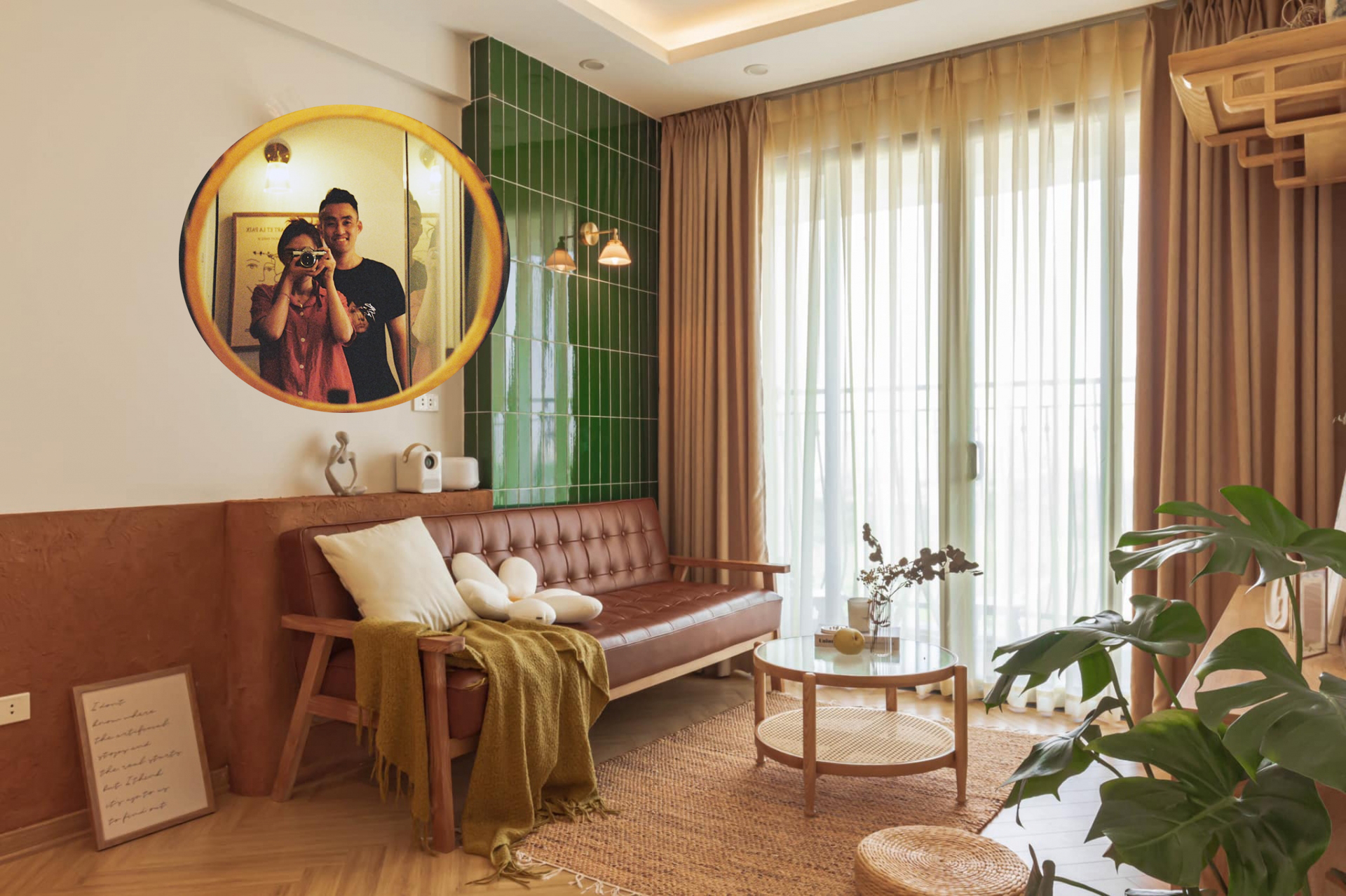 Căn hộ 73m² "hạnh phúc trọn vẹn" với chi phí 2 tỷ của cặp vợ chồng tự tay làm hết ở Hà Nội