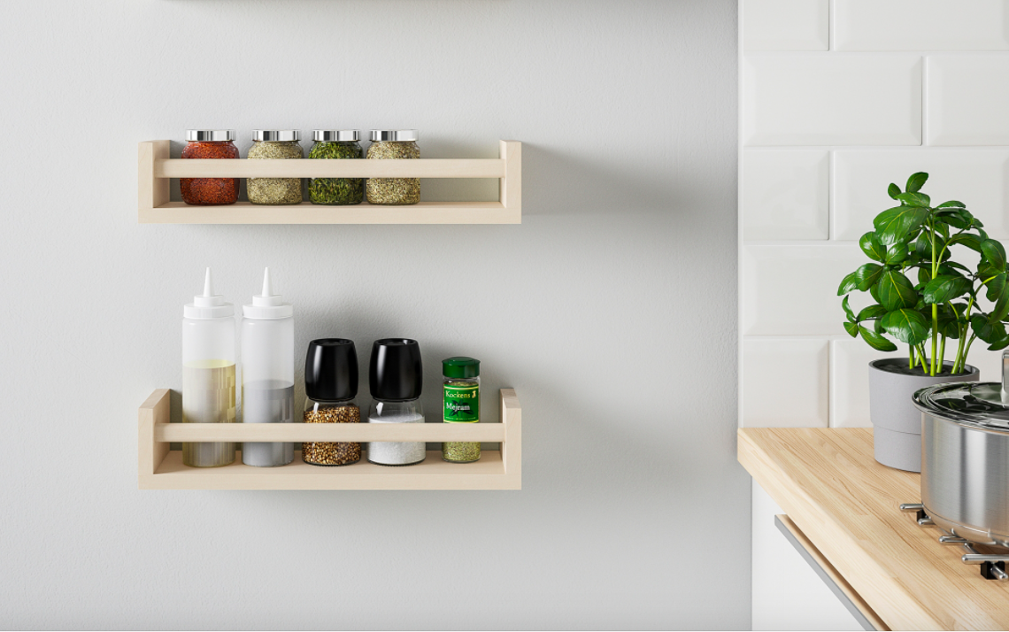 1 thiết kế kệ đựng gia vị của IKEA và 10 chức năng lưu trữ sáng tạo khác rất đáng tham khảo