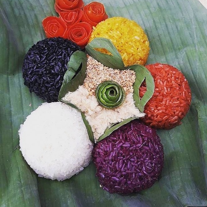 Xôi đăm đeng - món ăn đặc sản mang đậm hương vị núi rừng của xứ Tây Bắc