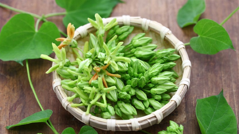 6 loài hoa nhìn thì đẹp mà lại nấu được nhiều món ăn ngon của Việt Nam