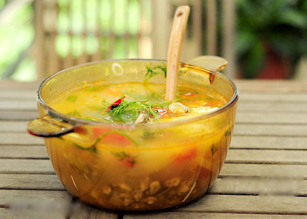 Cách nấu canh hà chua ngọt ngon, chỉ 10 phút có ngay món canh hao cơm