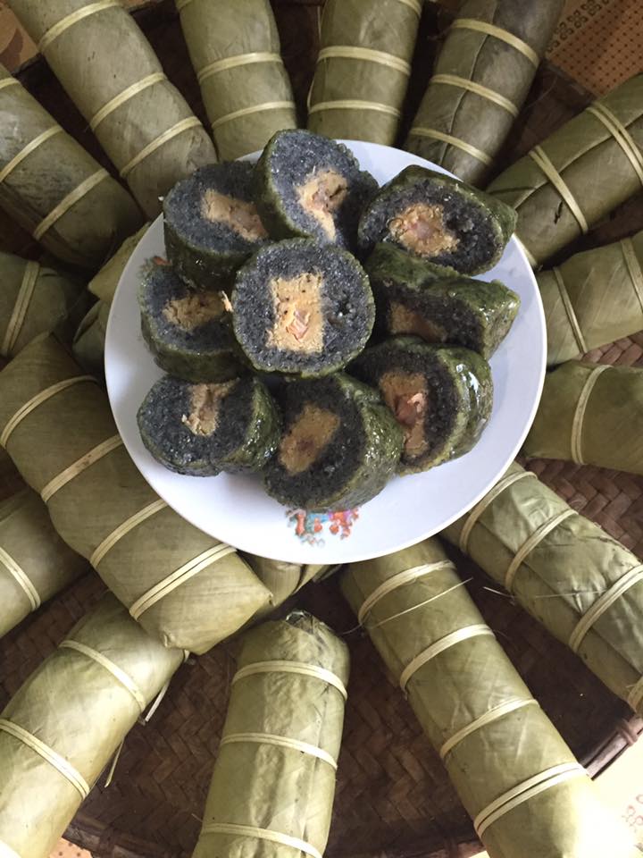 Bánh chưng đen, món bánh tinh hoa, cầu kỳ trong các dịp lễ Tết ở xứ Lạng