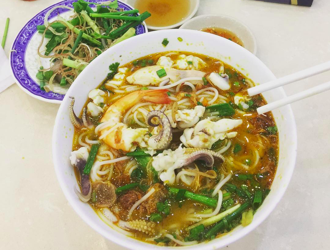 Bún súng, món bún lạ nhưng nịnh miệng của phố biển Vũng Tàu