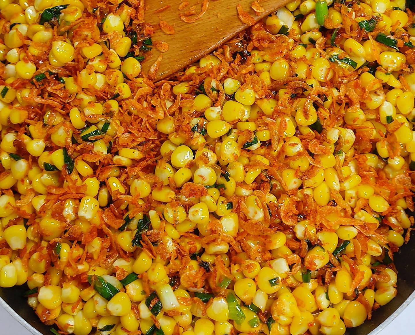 Cách làm bắp xào tép khô, món ăn vặt chiều lòng được cả người lớn lẫn trẻ con