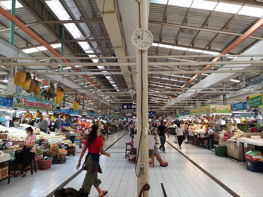 Khu chợ lớn và sạch sẽ - Ảnh: todaypainai
