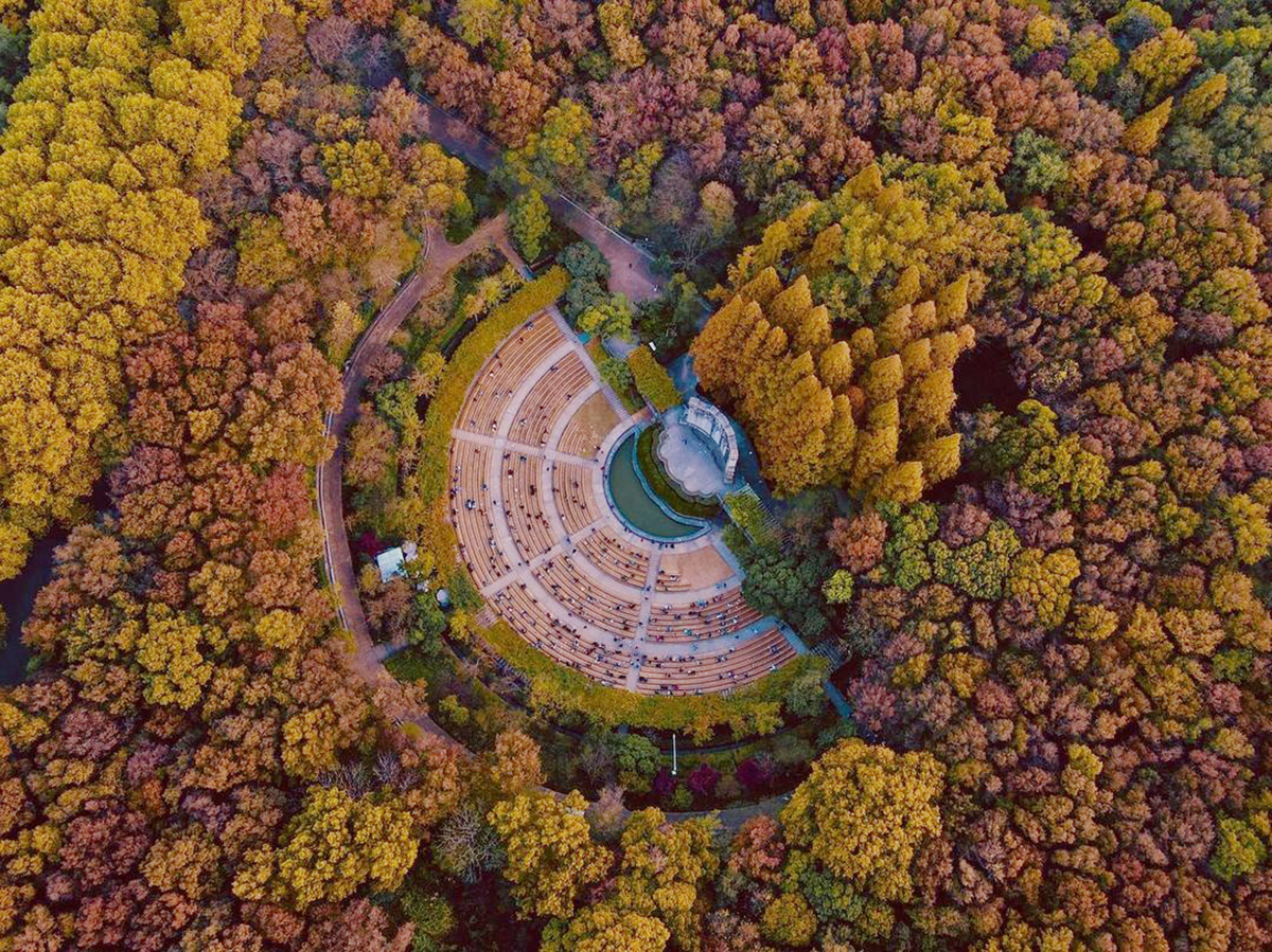 Nhạc đài Nam Kinh - vẻ đẹp tráng lệ của kỳ quan kiến trúc Trung Quốc - Ảnh 2