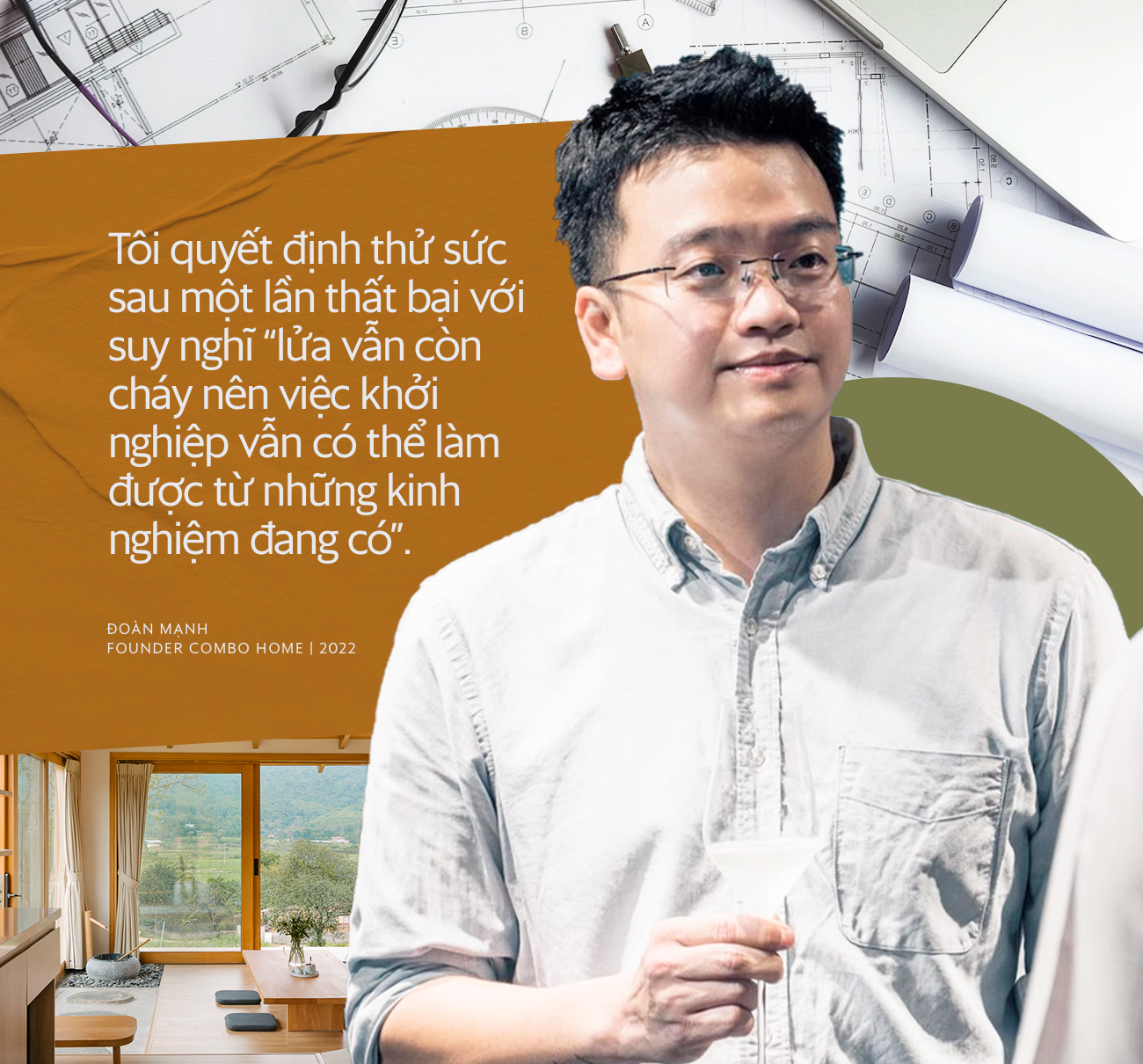 Founder Combo Home Đoàn Mạnh: Tìm thấy đam mê nhờ ham chơi và những “được, mất” sau 2 lần startup - Ảnh 1
