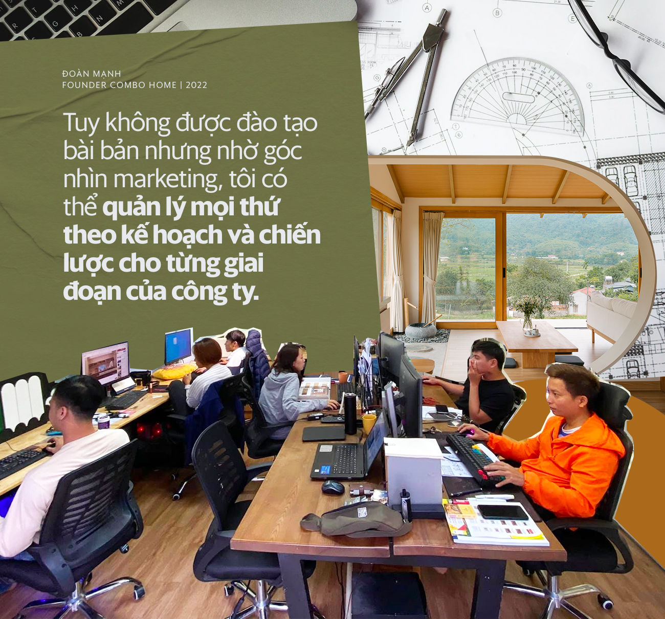 Founder Combo Home Đoàn Mạnh: Tìm thấy đam mê nhờ ham chơi và những “được, mất” sau 2 lần startup - Ảnh 2