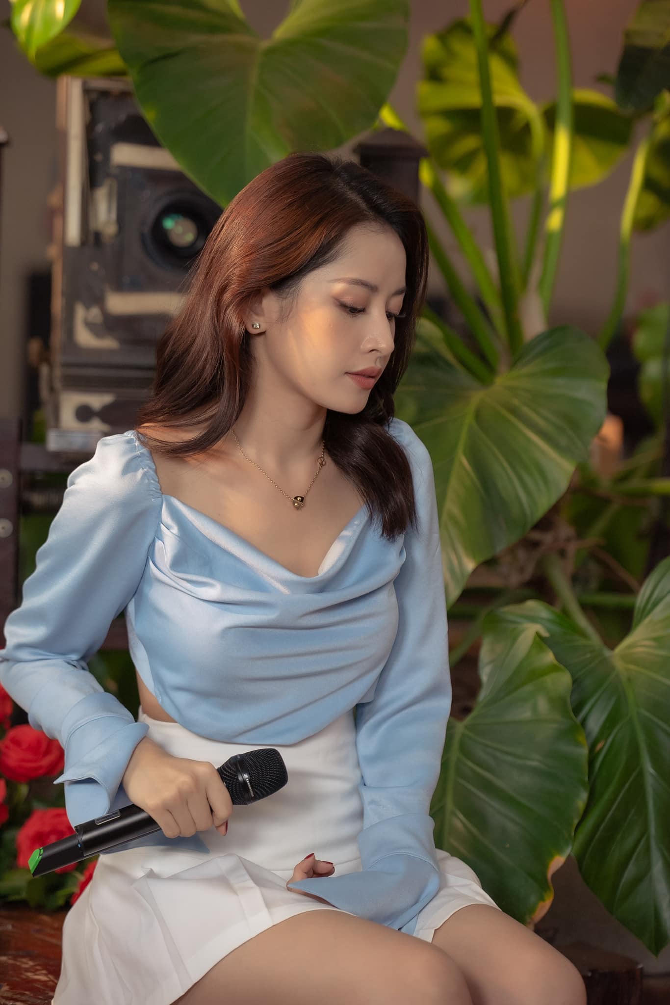 Chi Pu đọ trình tiếng Anh cùng MC Thanh Thanh Huyền sau 3 tháng du học Mỹ - Ảnh 1