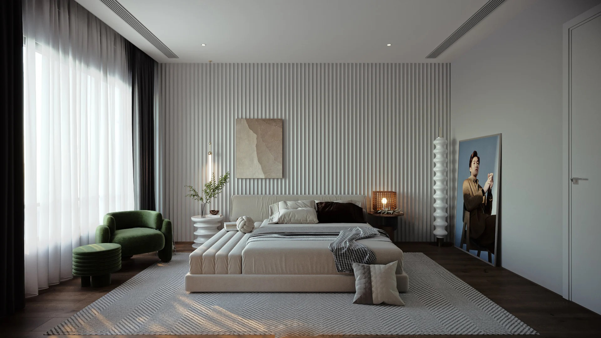 Đình Tú khoe căn hộ tuổi 30, đơn giản, hiện đại và không kém phần sang trọng