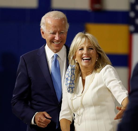 Vợ chồng ông Joe Biden. (Ảnh: Reuters)