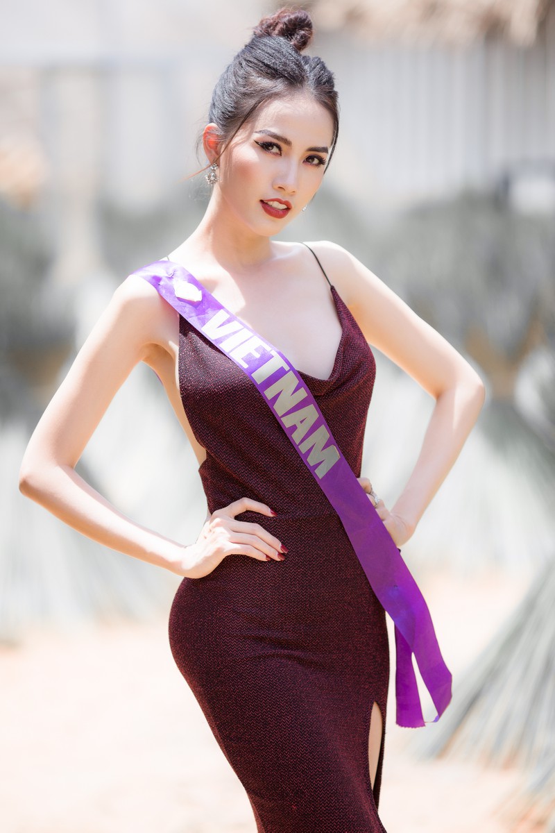 Phan Thị Mơ sinh năm 1990, từng lọt top 5 Hoa hậu Thế giới người Việt 2011.