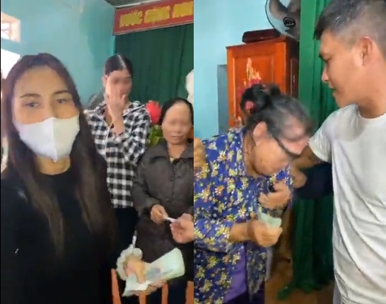 Hộ tống Thủy Tiên đi từ thiện, Công Vinh nhắc đi nhắc lại một câu gây chú ý