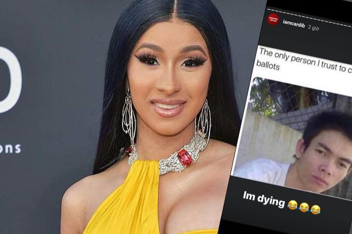 Giữa căng thẳng bầu cử,  Cardi B muốn "thánh đếm" Việt So Y Tiet kiểm phiếu