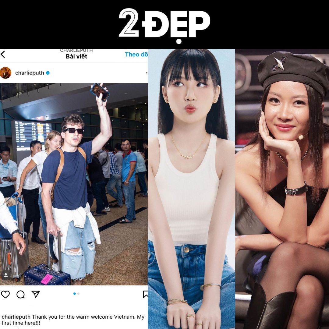 Charlie Puth đặt chân đến Việt Nam được Amee, Suboi và dàn sao Việt chào đón 
