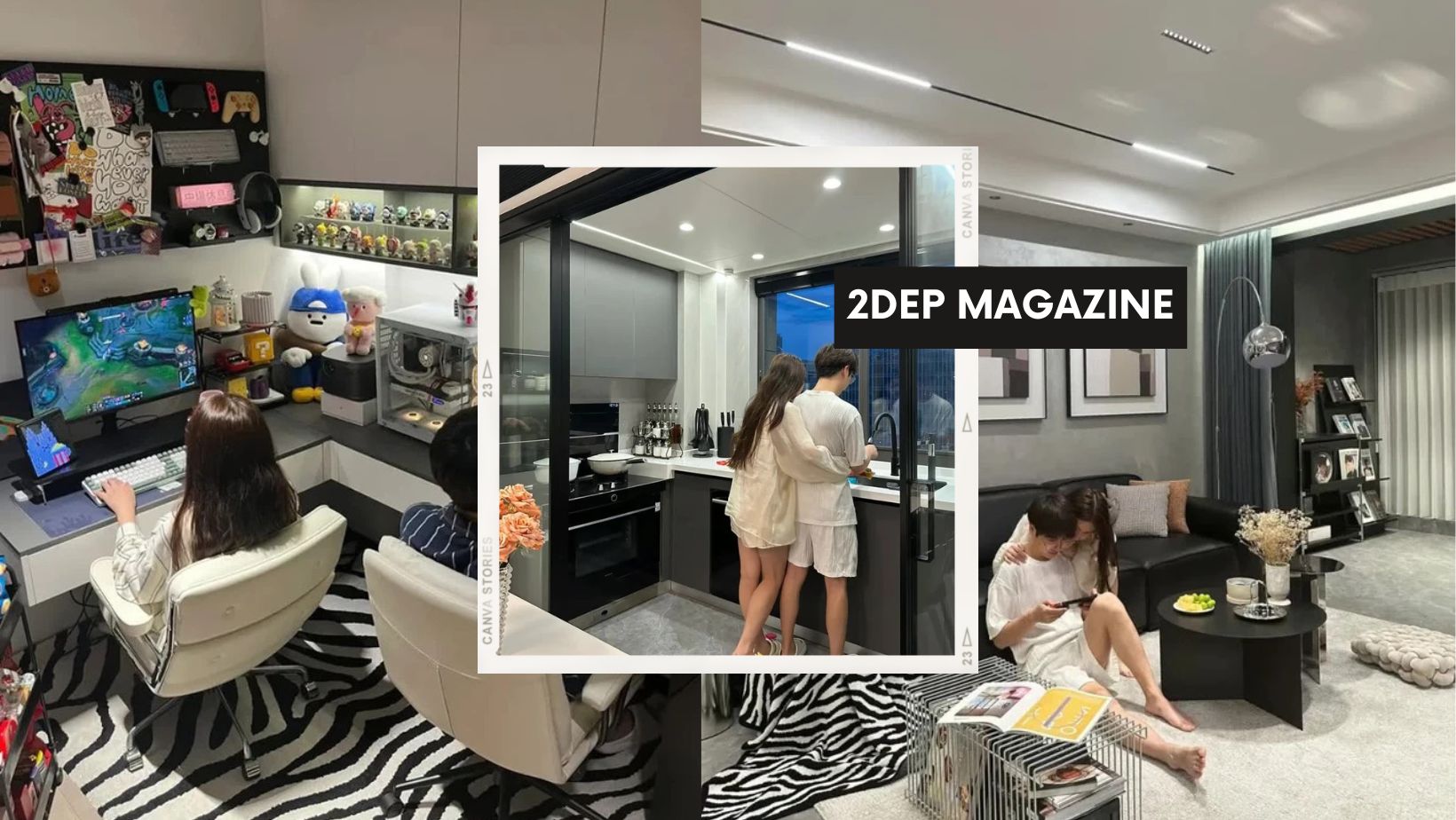 Bên trong căn nhà mơ ước của cặp vợ chồng mới cưới