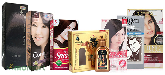 Hiện nay, trên thị trường có rất nhiều sản phẩm dùng để nhuộm tóc.