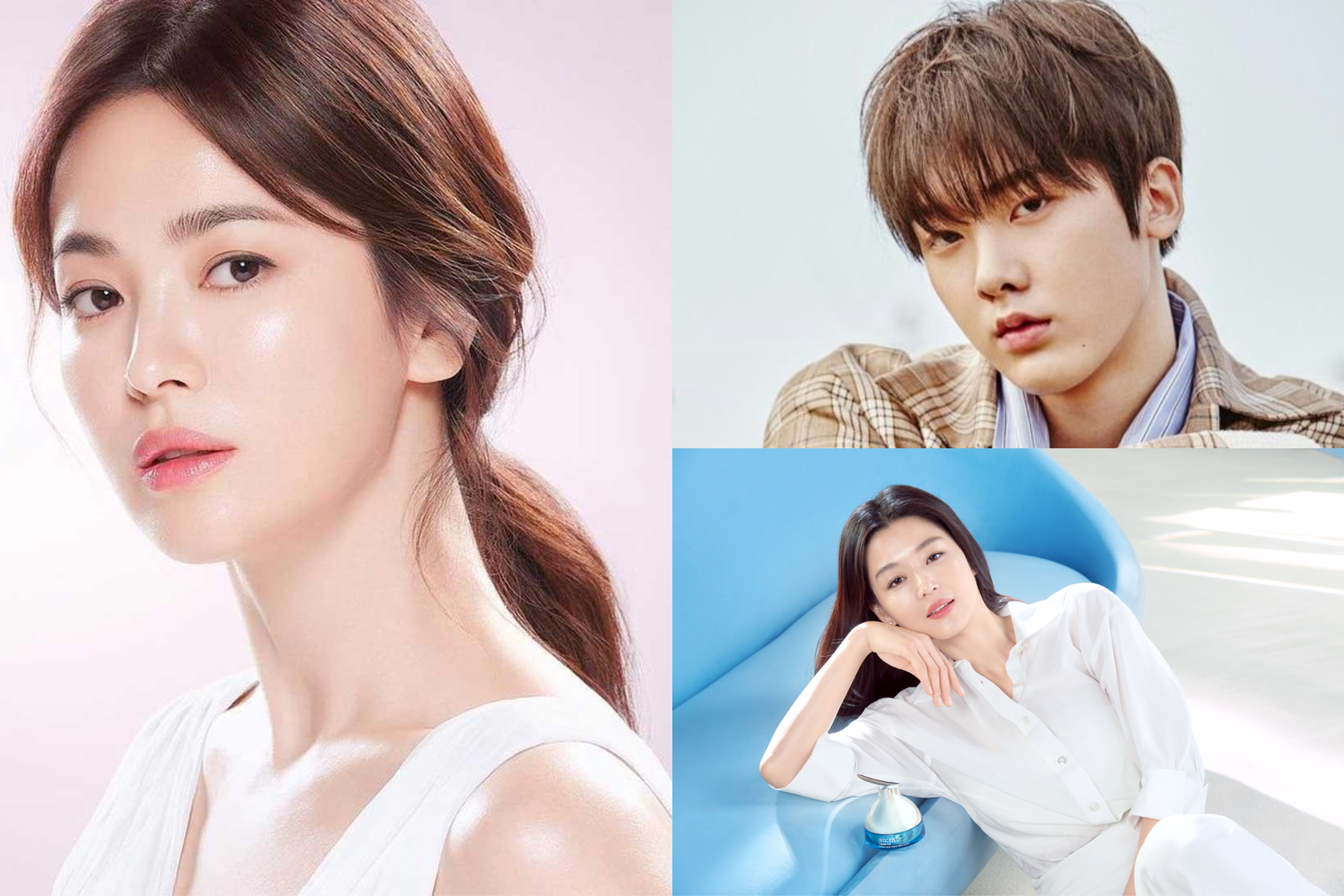 Sao Hàn làm đẹp kiểu "dị": Người dùng dung dịch kính áp tròng rửa mặt, người tán kem nền bằng dao