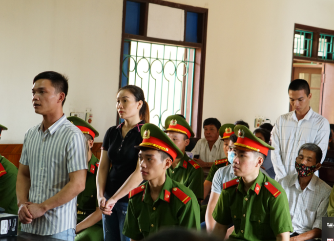 Các bị cáo bị án tại tòa án nhân dân tỉnh Hà Tĩnh.