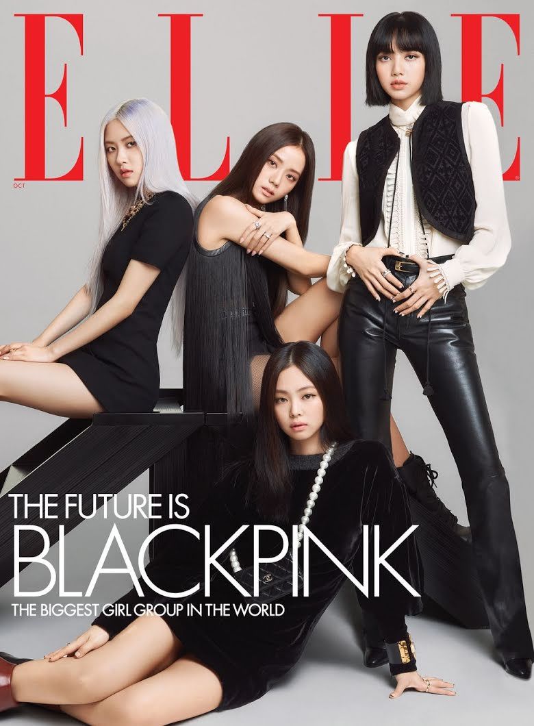 BlackPink cực đằm thắm trên bìa Elle Mỹ tháng 10.