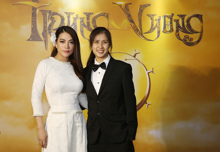 Trương Ngọc Ánh cùng nhà đồng sản xuất Janet Ngô.