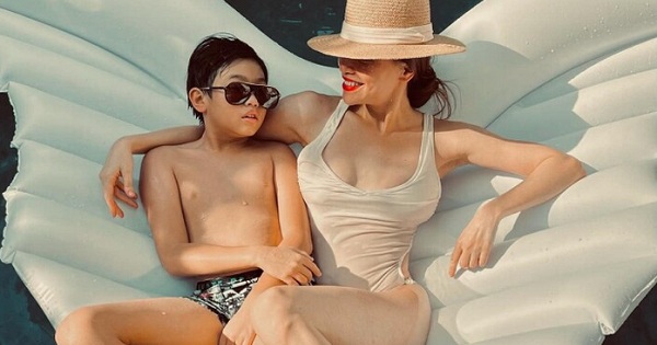 Hậu đáp trả lấy ảnh con câu like, Hồ Ngọc Hà khoe đôi chân dài miên man bên Subeo