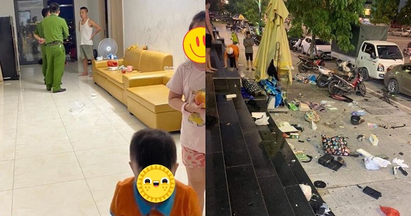 Xôn xao câu chuyện vợ chồng cãi nhau, đồ đạc trong nhà thi nhau 'bay' từ tầng 25 xuống đất như phim hành động