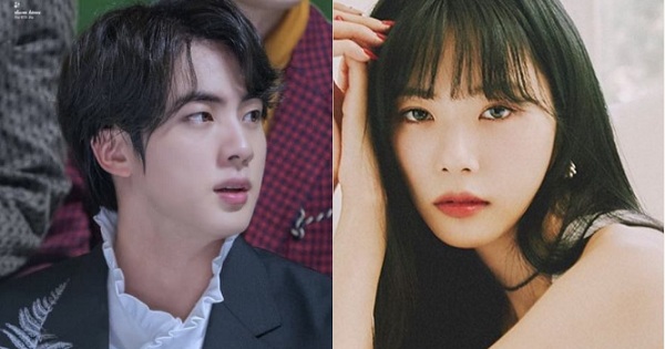 Jin (BTS) và JiU (Dreamcatcher) được bình chọn là nam và nữ thần tượng đẹp nhất Kpop