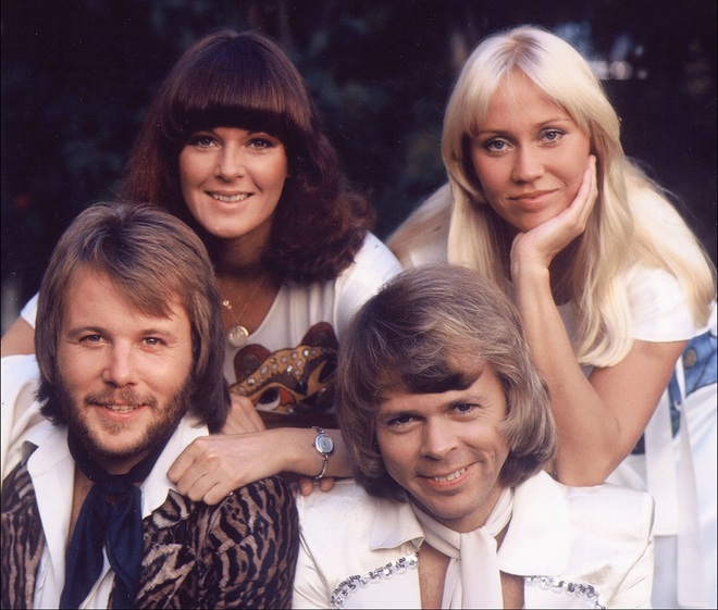 Nhóm nhạc ABBA đình đám một thời.