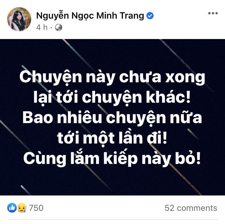 Lương Minh Trang gặp tai nạn, liên tục ẩn ý tiêu cực sau 3 tháng ly hôn Vinh Râu - Ảnh 3