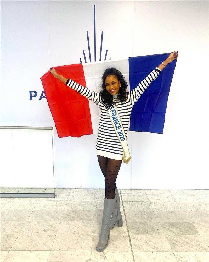 Đại diện Pháp tại Miss Universe 2021- Clémence Botino.