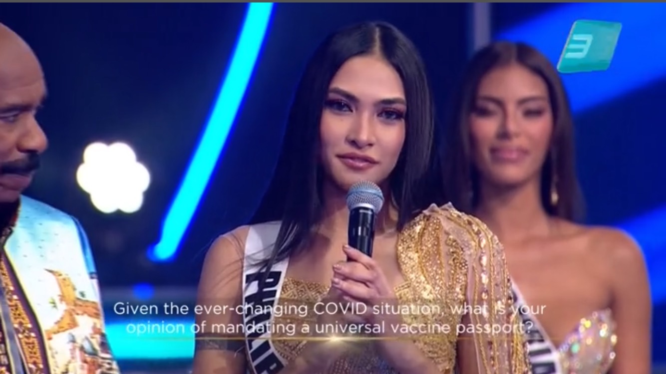 Trực tiếp Chung kết Miss Universe 2021: Ấn Độ đăng quang Miss Universe lần thứ 3 trong lịch sử - Ảnh 4