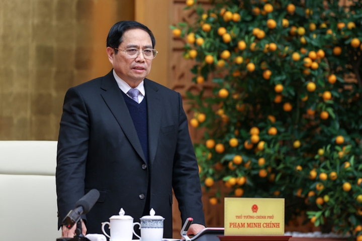 Thủ tướng chính phủ Phạm Minh Chính.